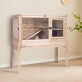 GUTINNEEN Guinea Pig Cage with Chew-Proof Edges and Deep Tray