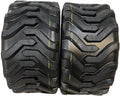 2 NEW HORSESHOE 18x8.50-10 Skid Tractor Tires - Heavy Duty Pair