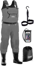 4mm Neoprene Chest Waders for Men & Women - Waterproof Warmth