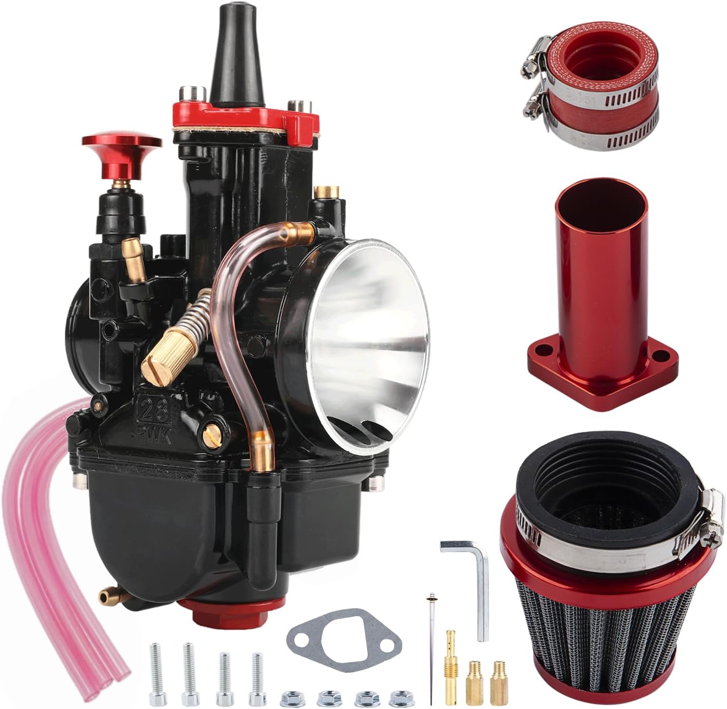 PWK28mm Carburetor Kit for Predator 212 Engine Upgrade