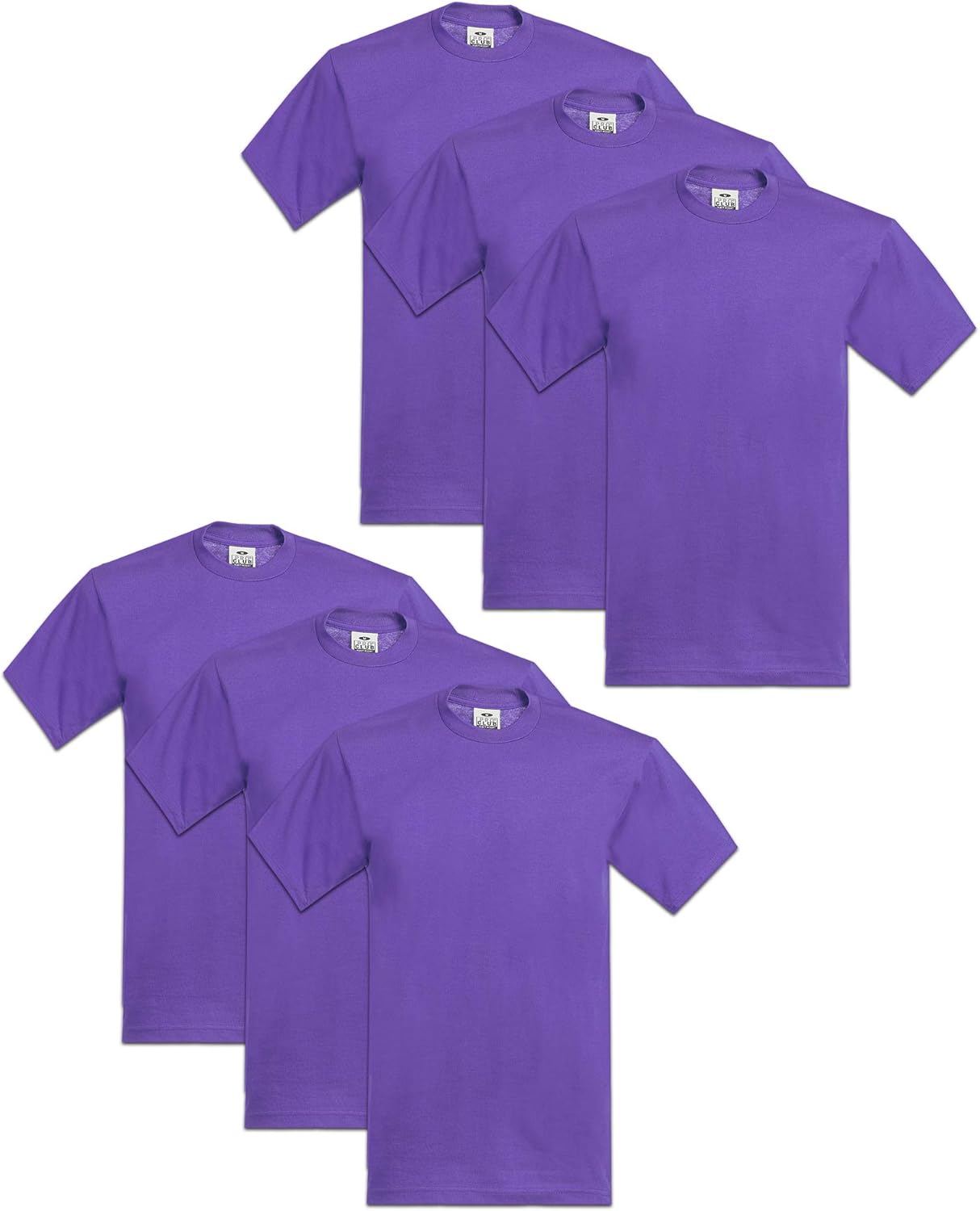 Pro Club Men's Heavyweight Cotton Short Sleeve Crew Neck T-Shirt