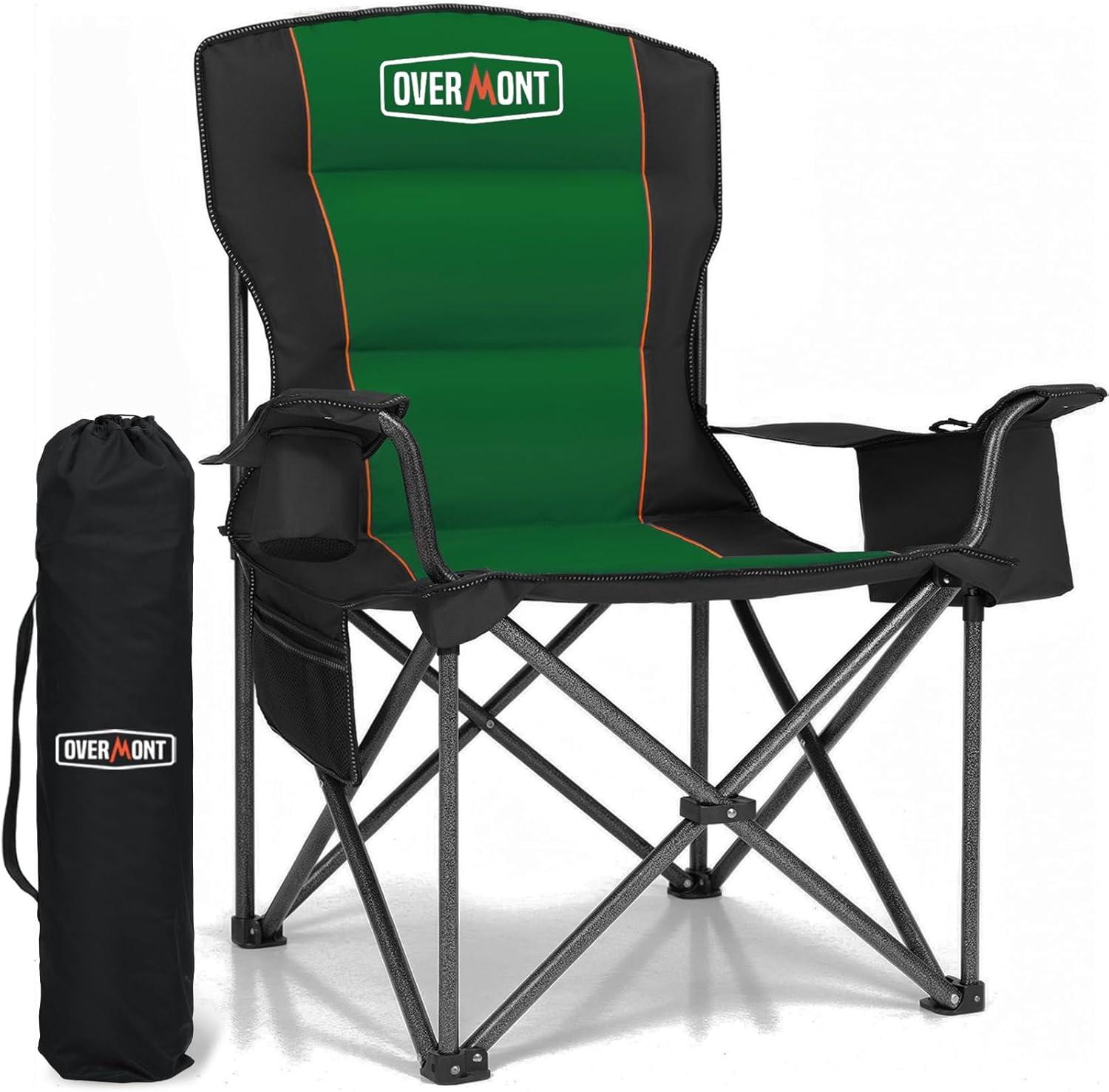 Overmont Oversized Folding Camping Chair for Ultimate Comfort