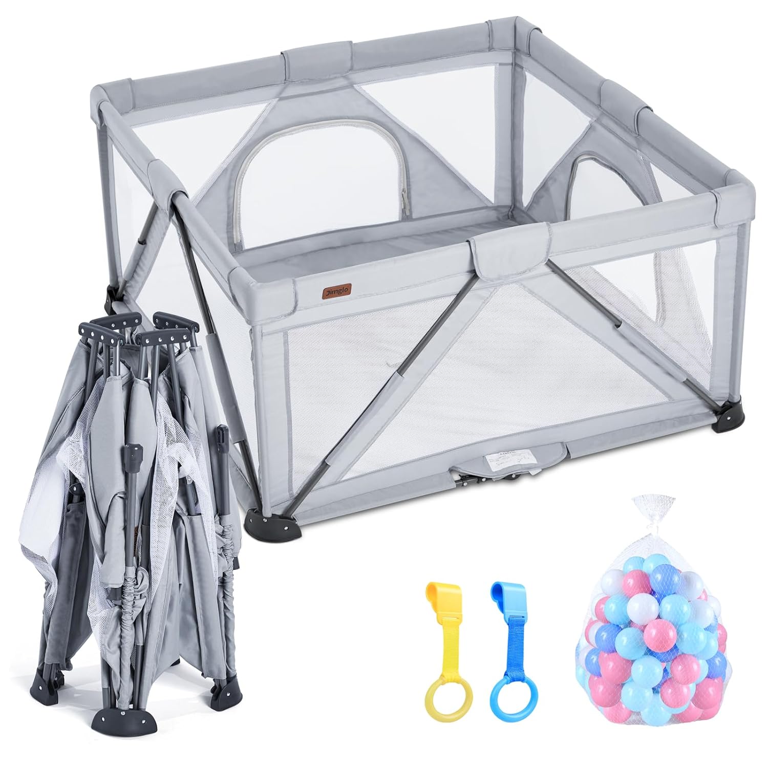 Baby Playpen Foldable Portable Activity Center for Toddlers