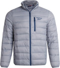 Reebok Mens Winter Jacket - Lightweight Insulated Puffer Jacket