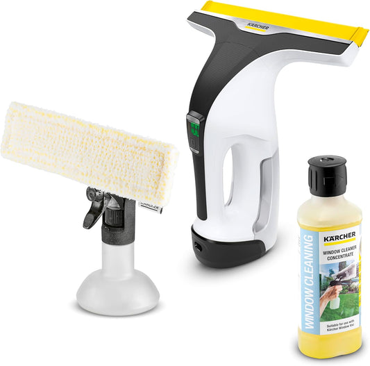 Krcher WV 6 Electric Window Vacuum - Sparkling Clean Surfaces