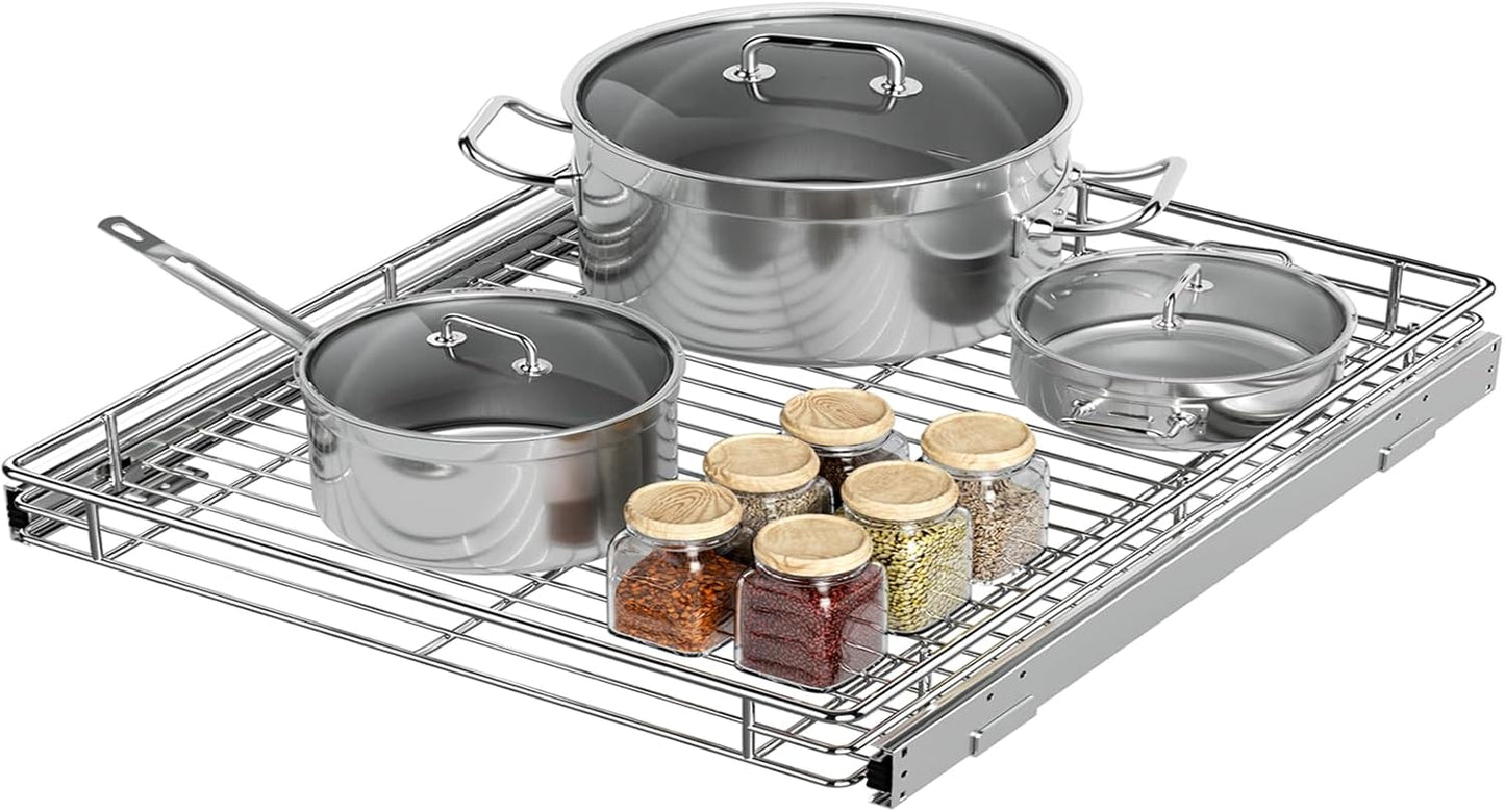 ZOINLIY Pull Out Cabinet Organizer for Kitchen Storage Needs