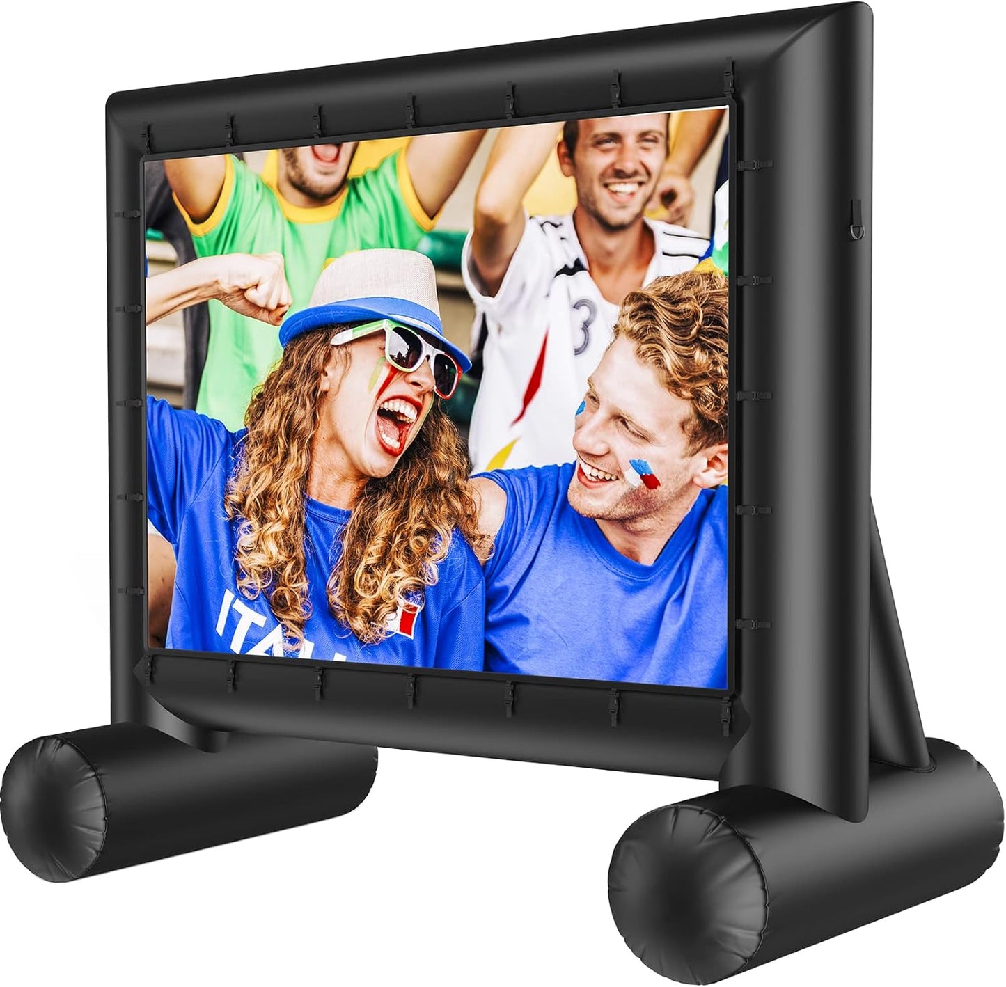 14 Ft Inflatable Movie Screen - Fast Air Pump - Perfect for Movie Nights!