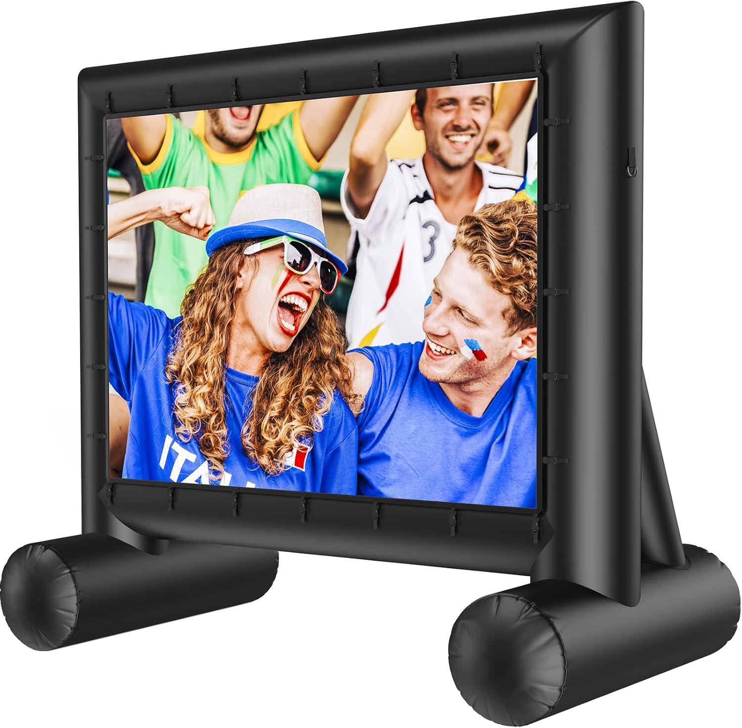 14 Ft Inflatable Movie Screen - Fast Air Pump - Perfect for Movie Nights!