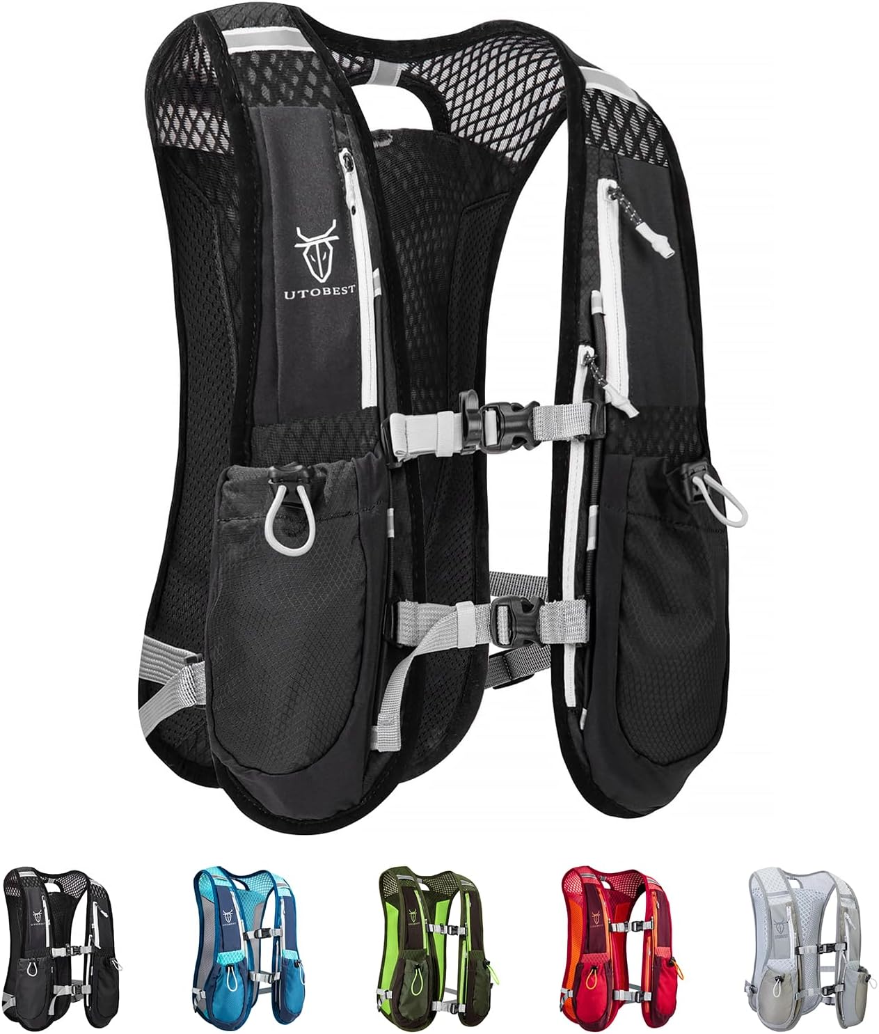 UTOBEST 5L Hydration Vest - Lightweight & Breathable
