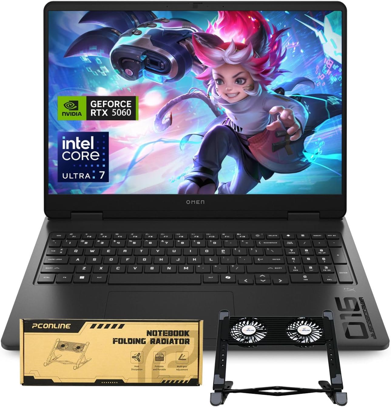 HP OMEN 16 Ultra Slim RTX 5060 Gaming Laptop with 64GB RAM