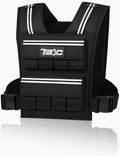 Adjustable Weighted Vest 19lbs/30lbs/40lbs - Reflective Stripe