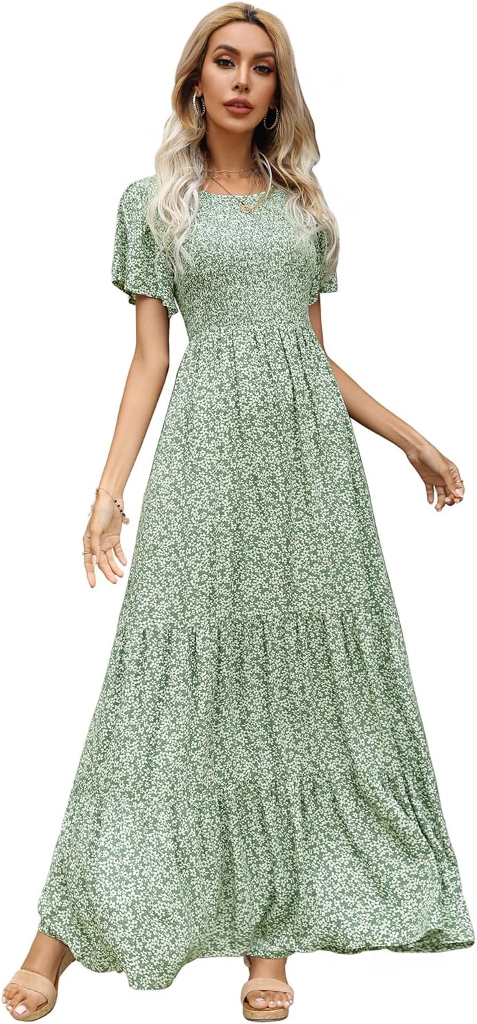 Kranda Women Summer Floral Maxi Dress for Every Occasion