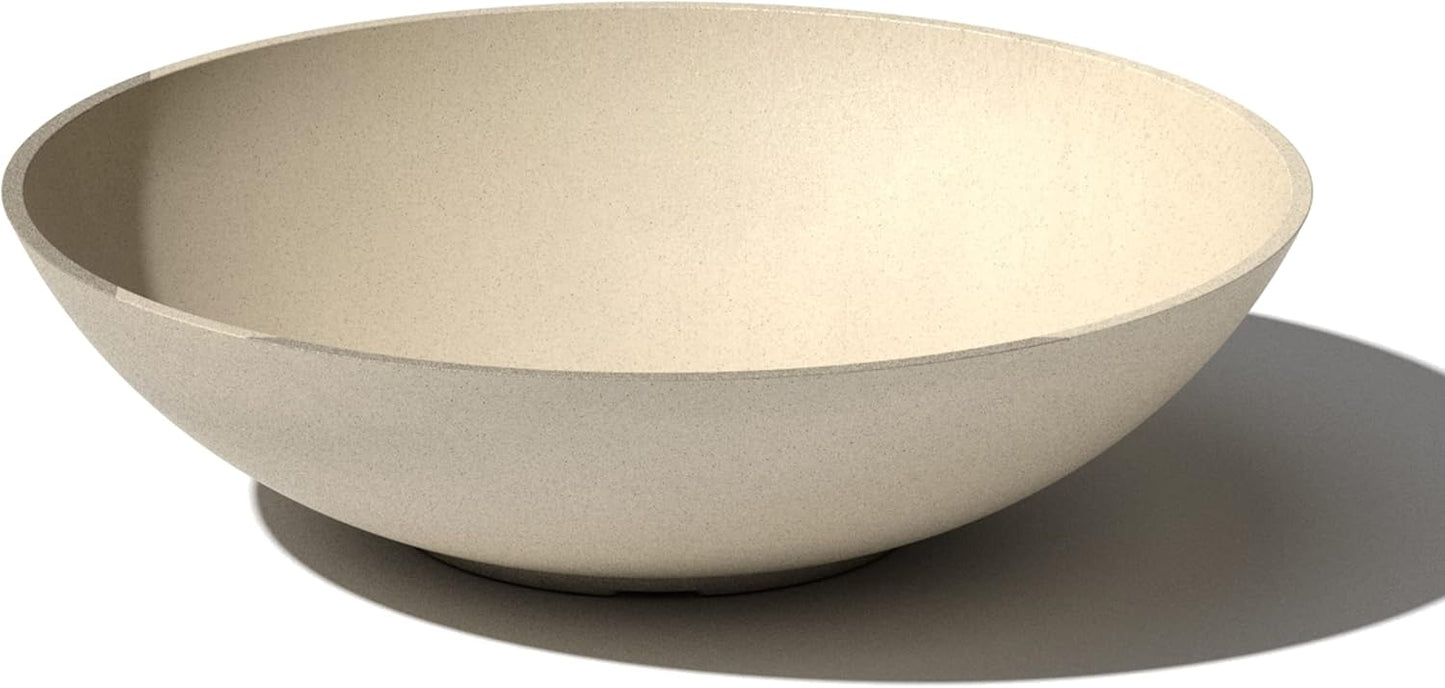 Veradek Mason Series Lane Bowl Planter for Indoor or Outdoor Use
