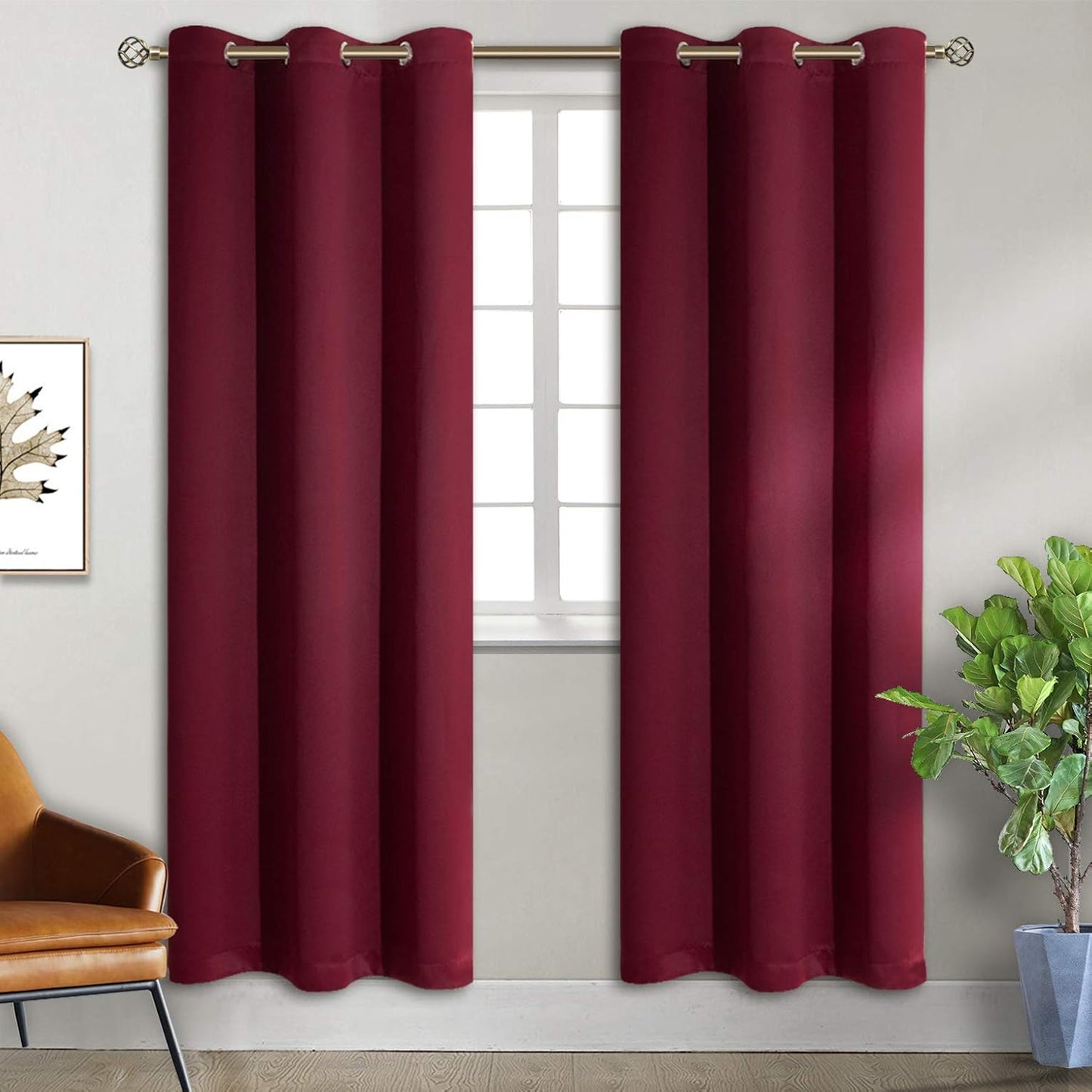 BGment Blackout Curtains for Bedroom - Thermal Insulated Panels