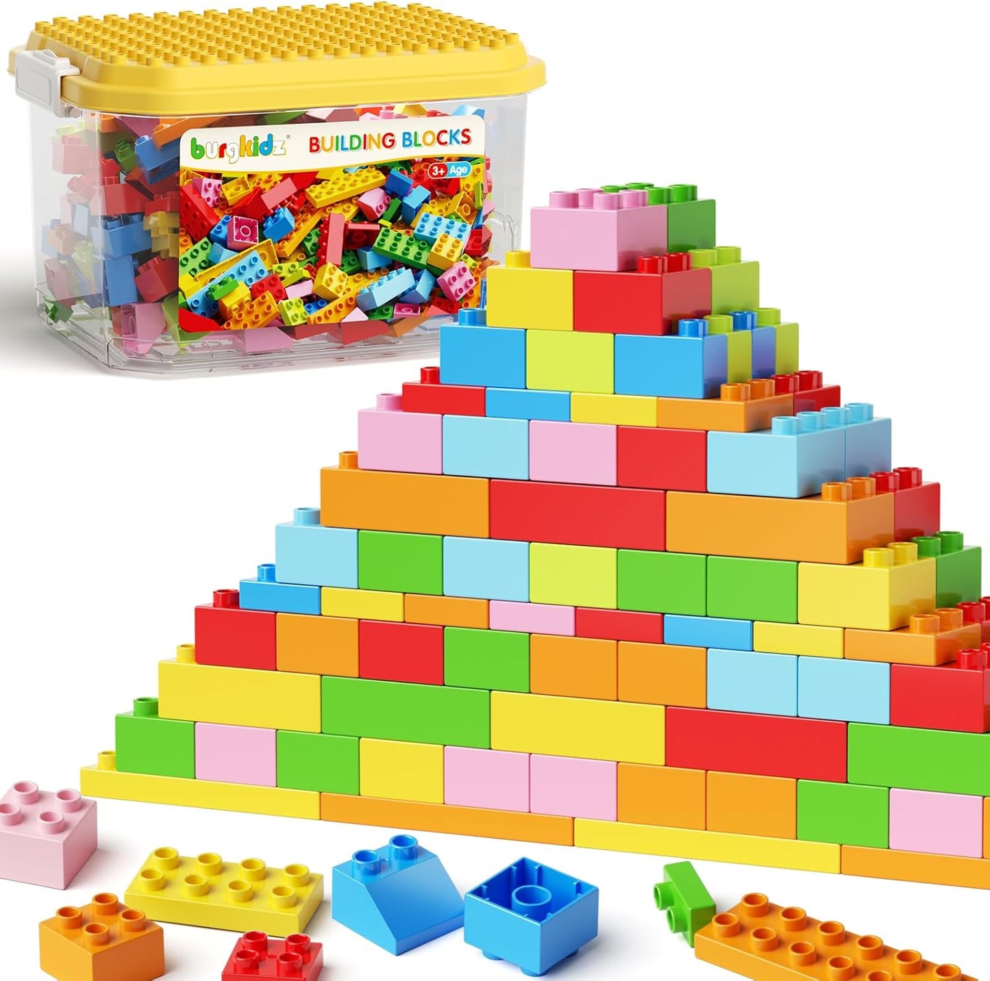 150PCS Jumbo Building Blocks for STEM Learning and Fun Play