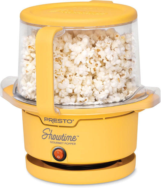 Presto 9-Cup Gourmet Popcorn Popper - Ceramic Nonstick