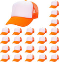 Polyester Foam Trucker Hats Bulk Pack - High Crown Mesh Back