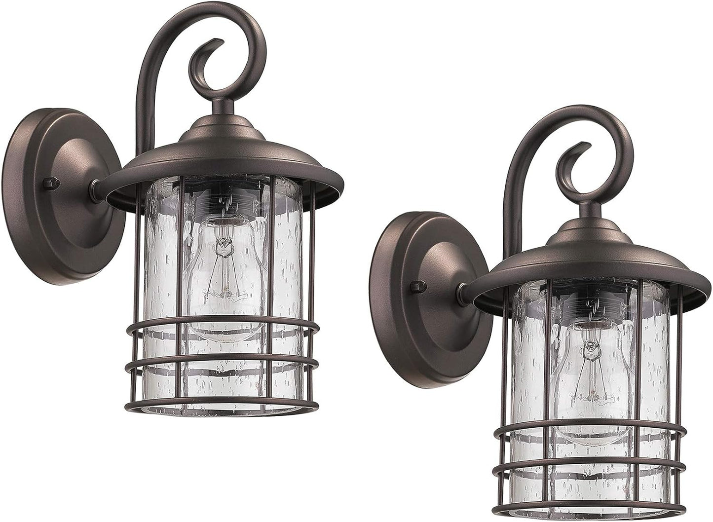 MICSIU Outdoor Light Sconces Wall Mount 2 Pack for Any Home