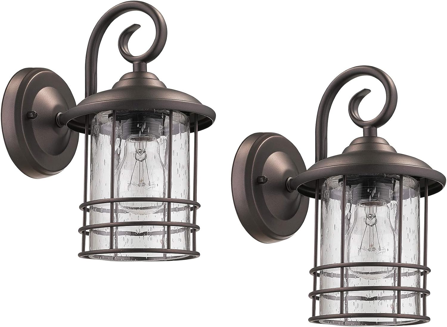 MICSIU Outdoor Light Sconces Wall Mount 2 Pack for Any Home