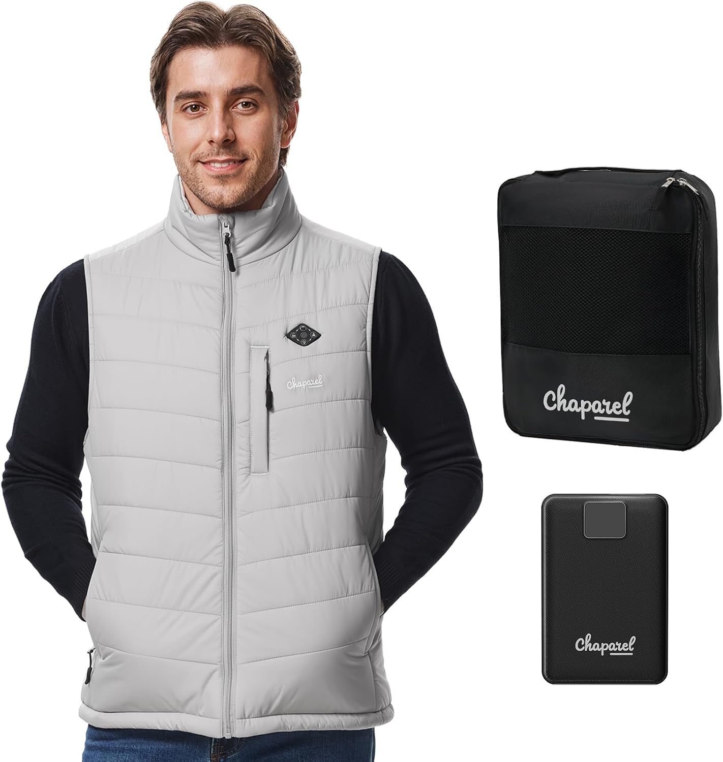 Heated Vest for Men with Battery Pack - Smart Temp Control