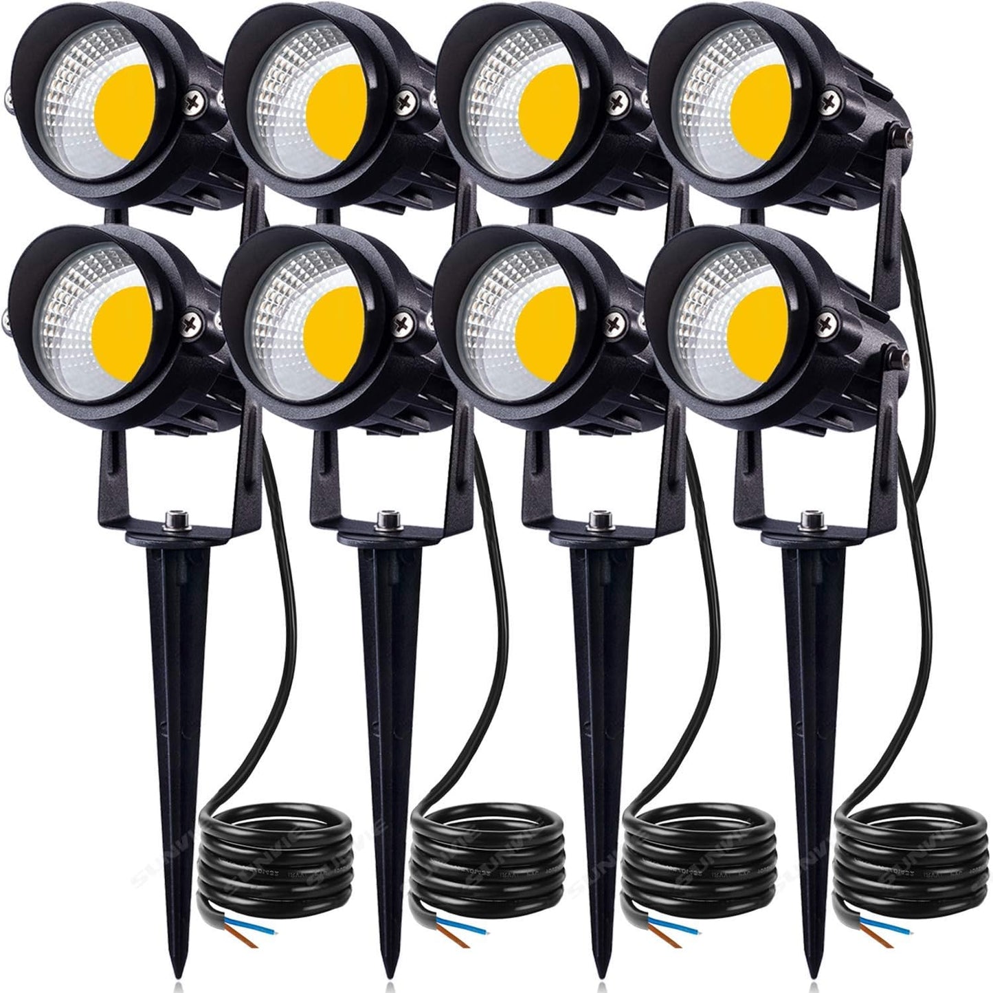 12W LED Landscape Lights for Outdoor Pathway and Garden Use