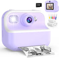 Kids Camera Instant Print for 3-12 Year Olds - Easy Print & HD Video