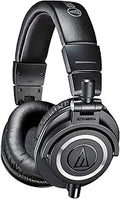 Audio-Technica ATH-M50X Headphones Black - Professional Studio Monitor
