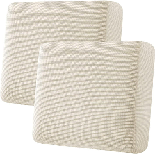 H.VERSAILTEX Super Stretch Sofa Cushion Covers for Ultimate Comfort
