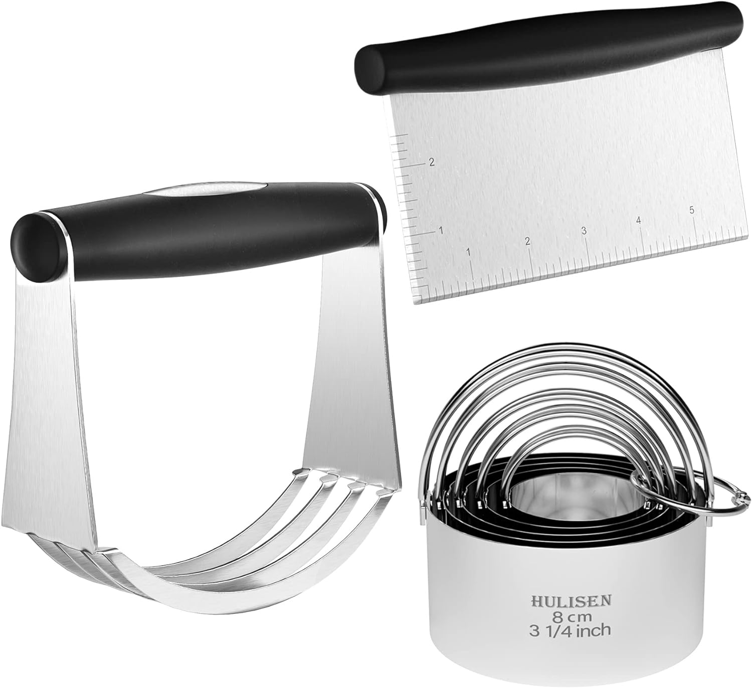 HULISEN Stainless Steel Baking Set: Perfect Pastries