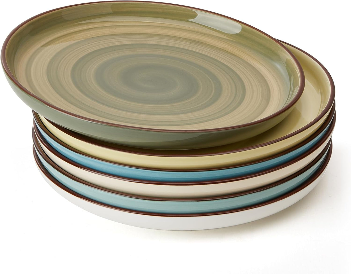 Sweese 7.4 Inch Porcelain Dessert Plates for Stylish Dining