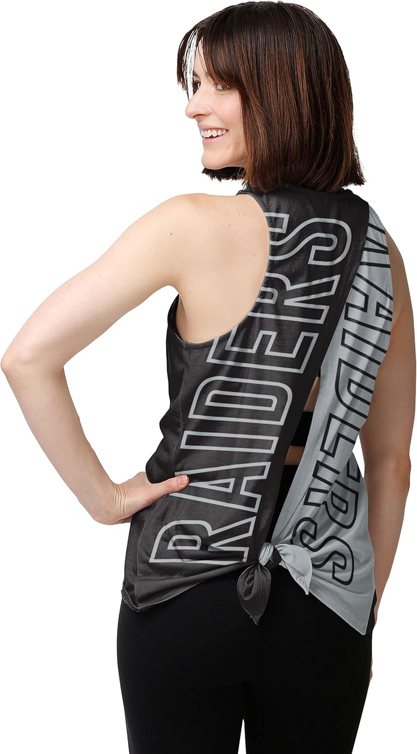 FOCO NFL Womens Team Logo Tie-Breaker Tank Top Shirt Review
