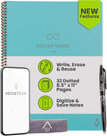 Rocketbook New Core Reusable Spiral Notebook Letter Size 8.5x11 Office