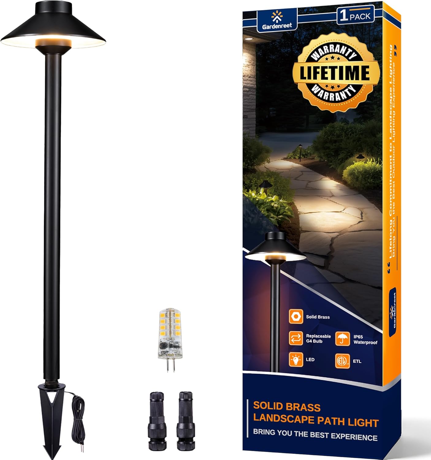 Outdoor Brass Pathway Lights for Stunning Landscape Lighting