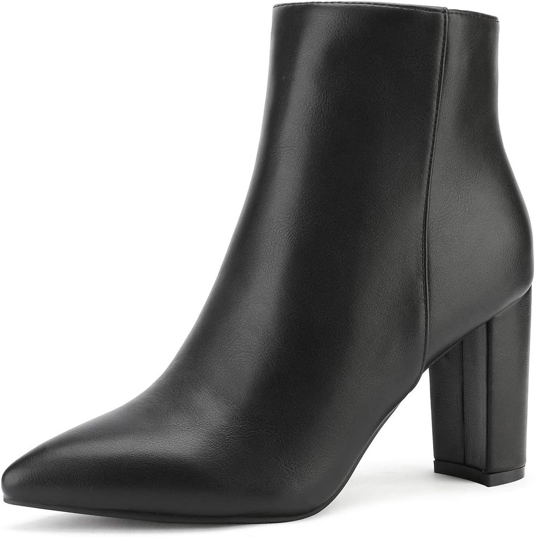 DREAM PAIRS Women's Chunky Heel Ankle Booties for Style