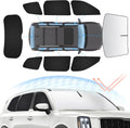8PCS Windshield Sun Shade Kit for Kia Telluride 2020-2025 - Full