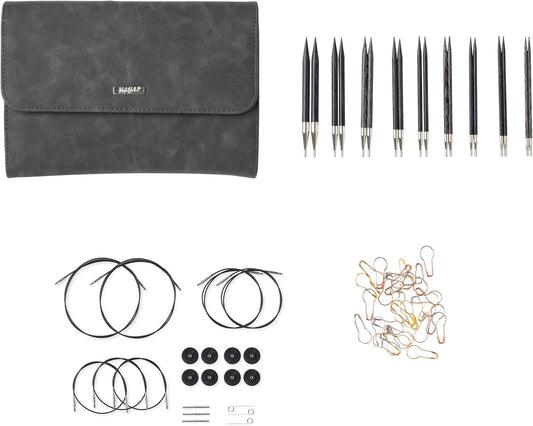 Knit Picks Options Wood Interchangeable Knitting Needle Set