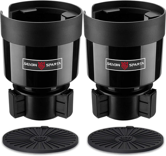 Seven Sparta Car Cup Holder Expander for Large Bottles and Cups