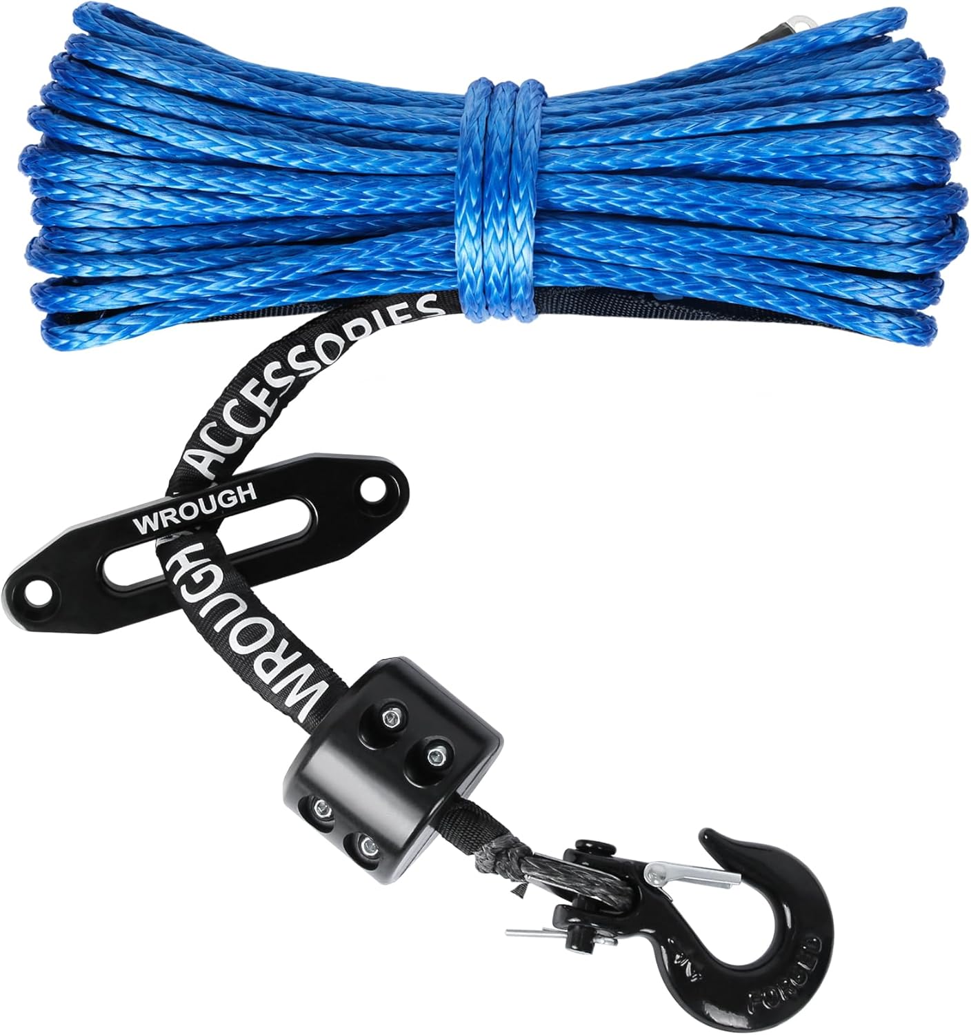 1/4 Synthetic Winch Rope 50 Ft Heavy Duty 10,000LBs ATV Line