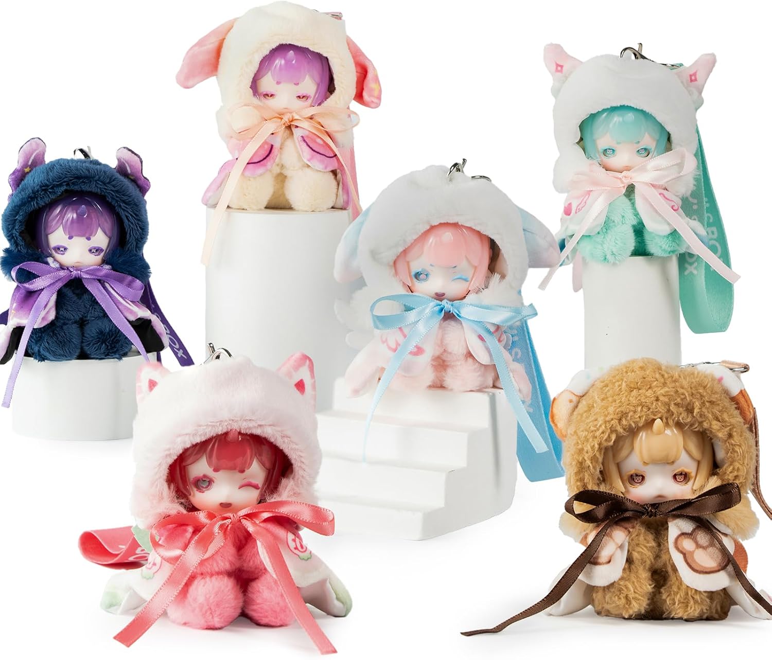 BEEMAI Antu Cute Petite Plush Blind Box Collectible Figures Set