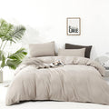 Beige Comforter Set California King - Lightweight Cozy Luxury