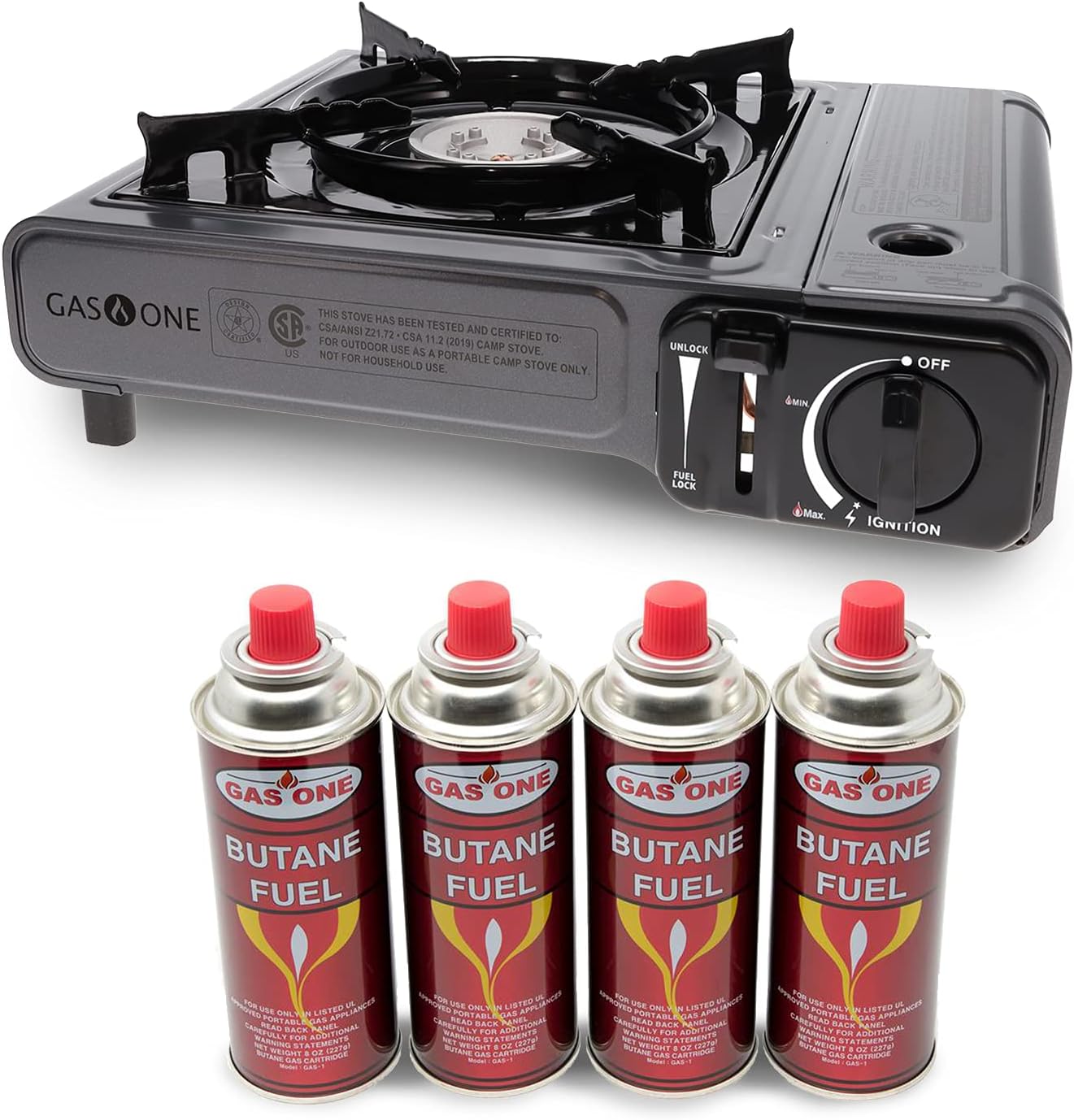 Gas One Butane Gas Stove - High Output Portable Cooking Solution