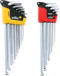 Wiha MagicRing Ball End Hex L-Key Set, 22 Piece - Screw Holding