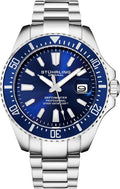 Stuhrling Pro Dive Watch Blue Dial Stainless Steel Bracelet - Reliable