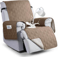 Recliner Chair Cover 100% Waterproof Slipcover for Pets - Light Brown