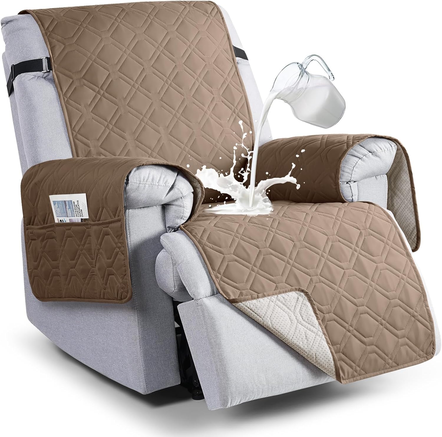 VANSOFY Waterproof Recliner Chair Cover for Pets and Kids