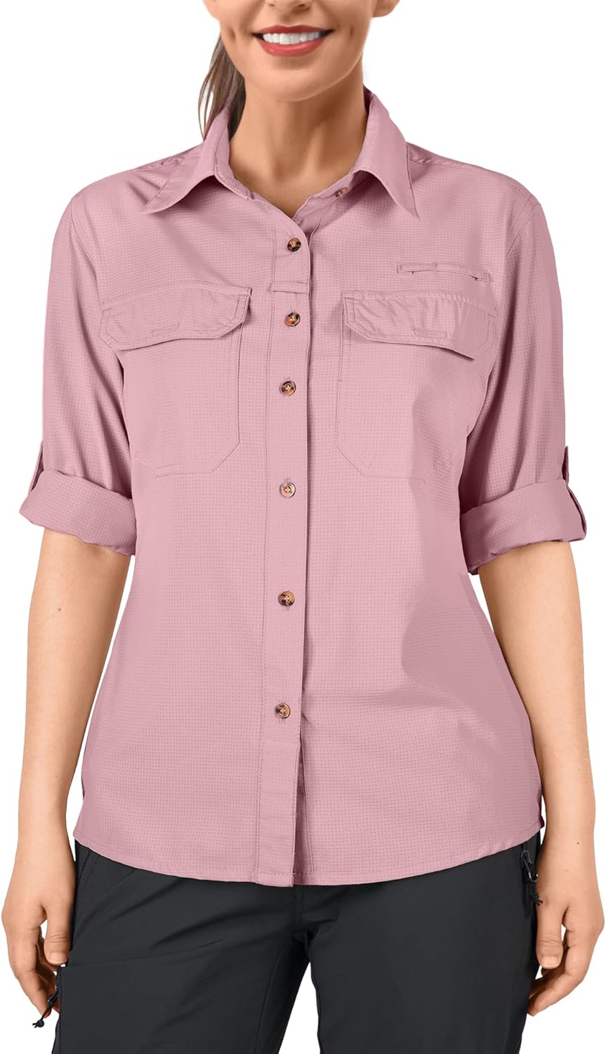 33,000ft Women's UPF 50 UV Sun Protection Shirt for Outdoors