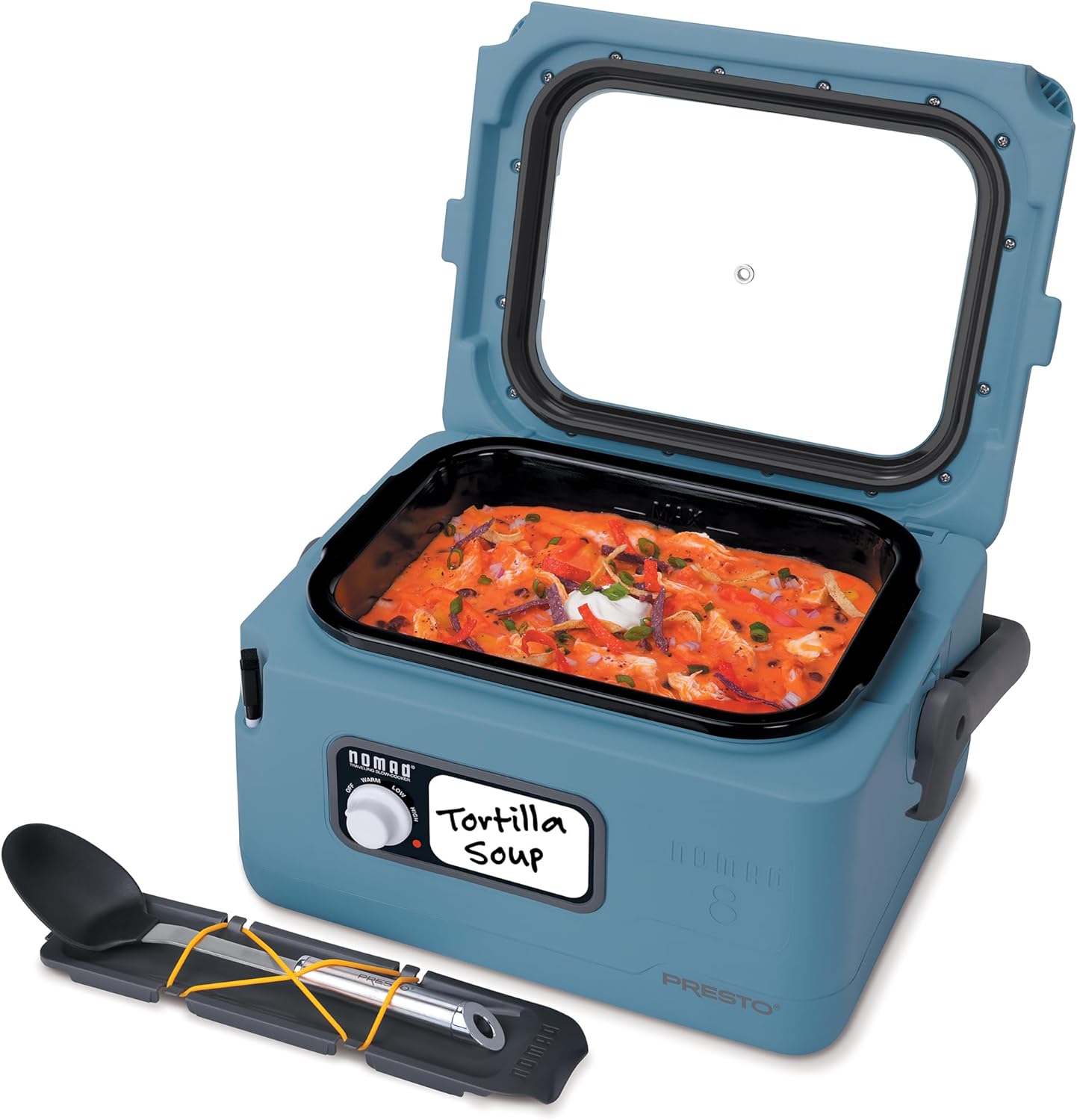 Presto 8-Quart Nomad Traveling Slow Cooker for Easy Meals
