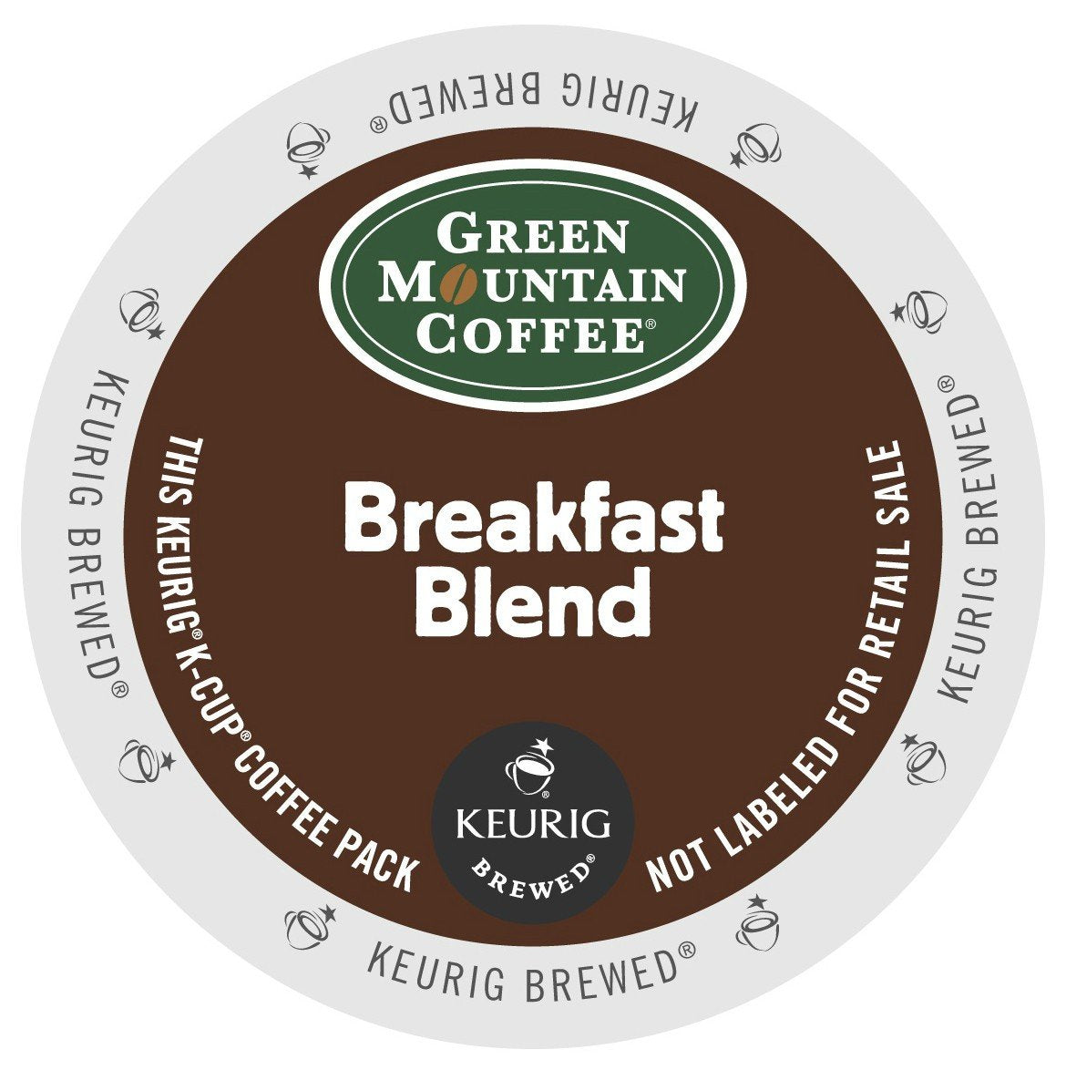 144 Green Mountain Breakfast Blend Pods for Keurig