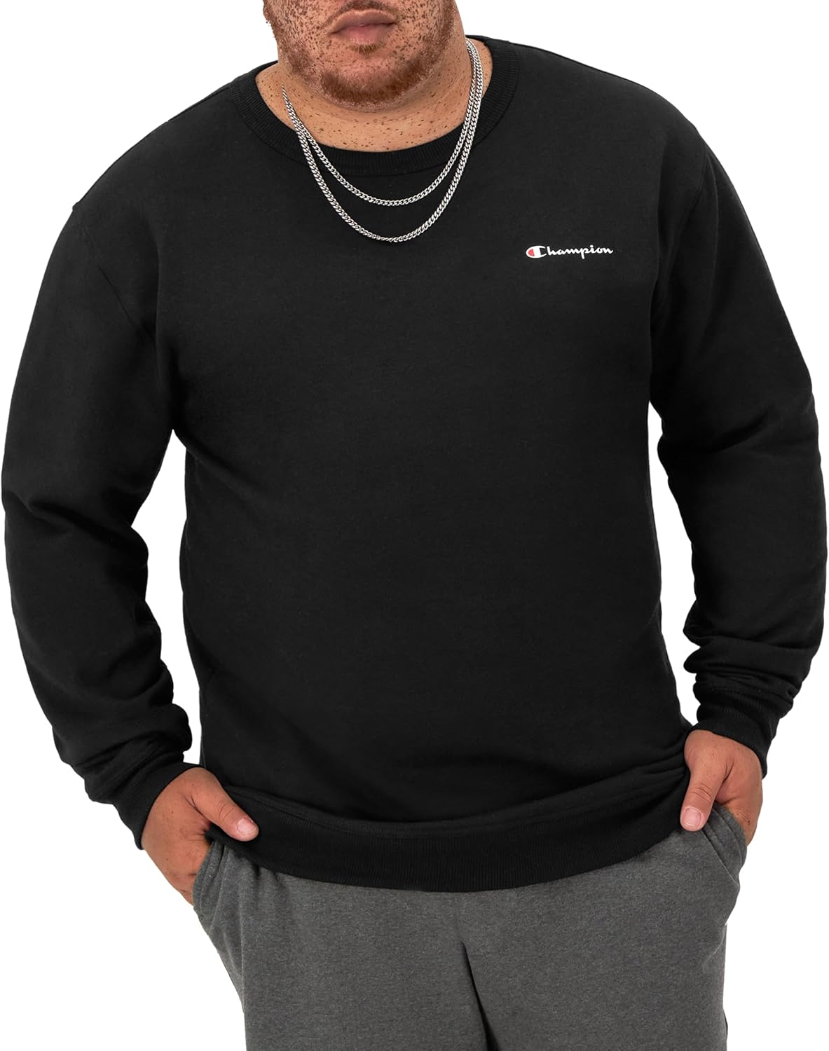 Champion Men's Fleece Midweight Crewneck Sweatshirt Review