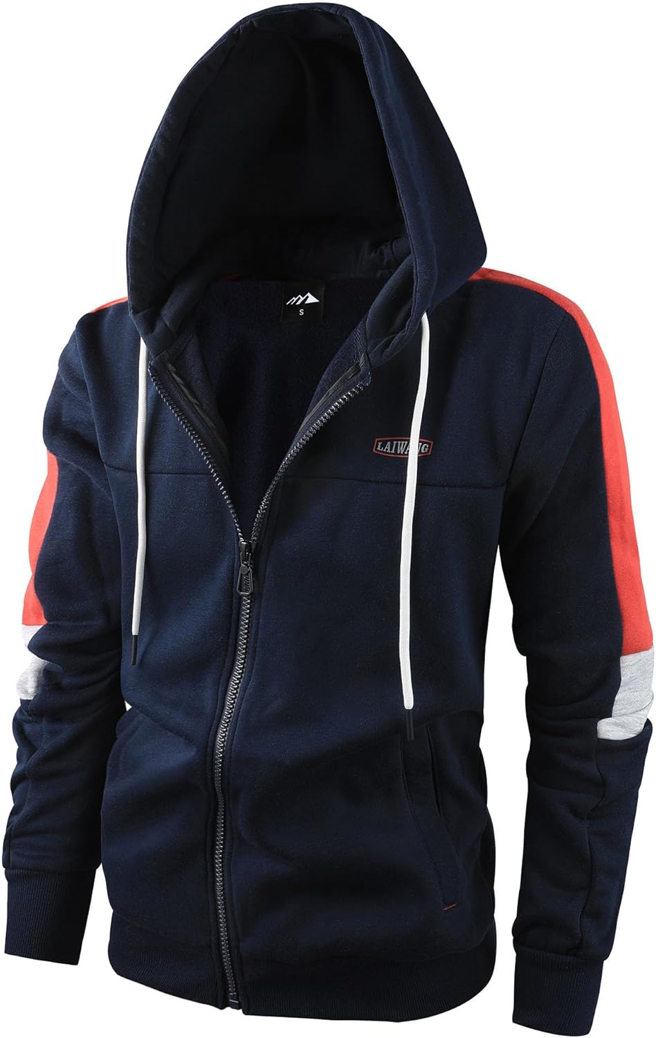 Men's Full Zip Fleece Hoodie for Stylish Warmth and Comfort